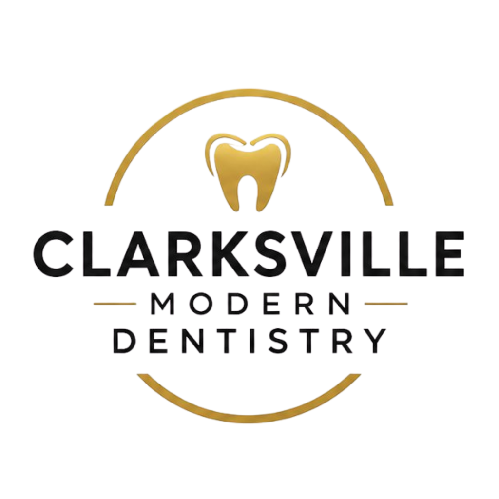 Clarksville Modern Dentistry logo - nav bar