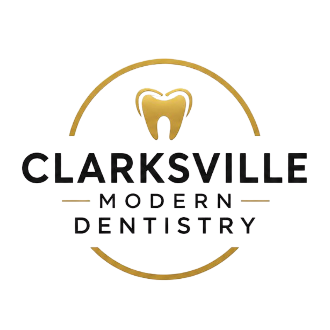 Clarksville Modern Dentistry logo - nav bar